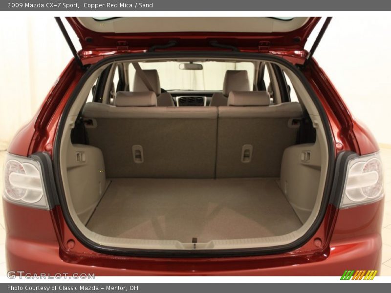 Copper Red Mica / Sand 2009 Mazda CX-7 Sport