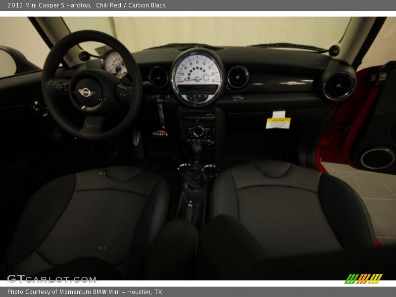 Chili Red / Carbon Black 2012 Mini Cooper S Hardtop