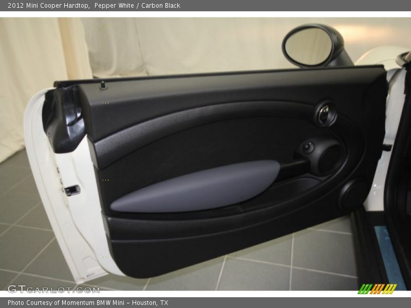 Pepper White / Carbon Black 2012 Mini Cooper Hardtop