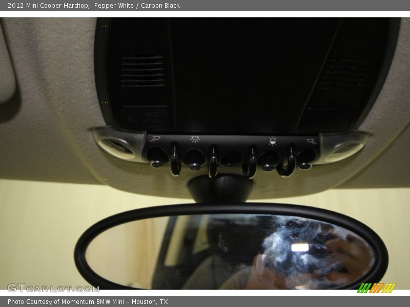 Pepper White / Carbon Black 2012 Mini Cooper Hardtop