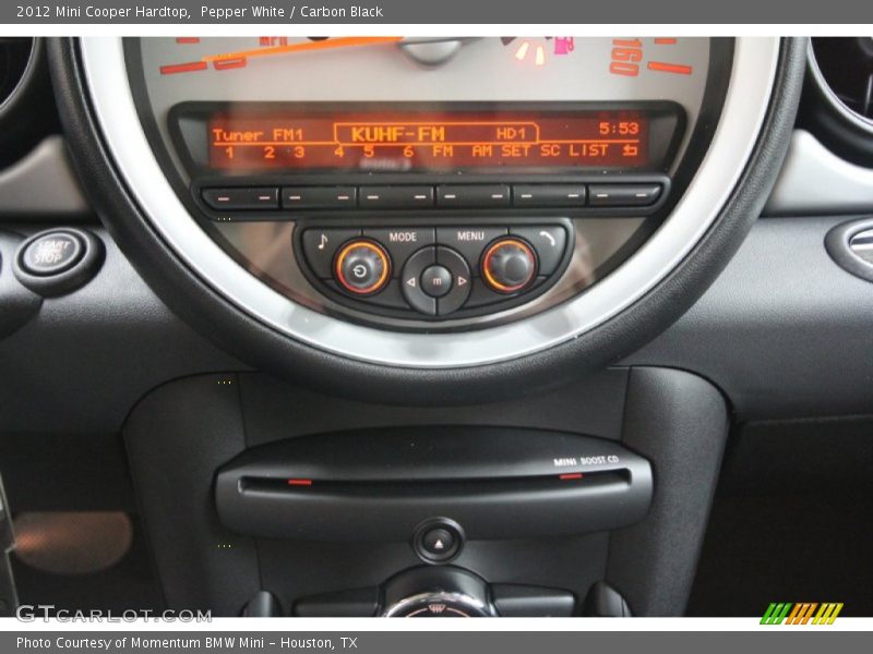 Pepper White / Carbon Black 2012 Mini Cooper Hardtop