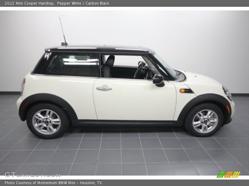 Pepper White / Carbon Black 2012 Mini Cooper Hardtop