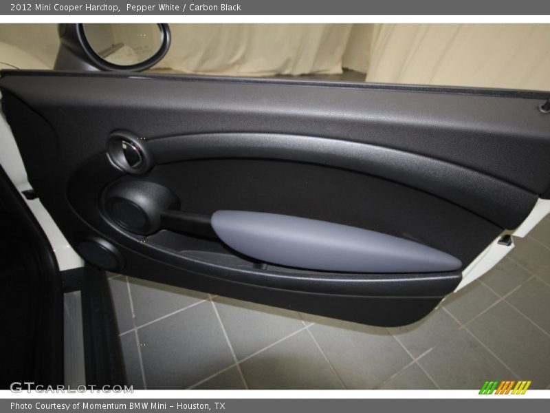 Pepper White / Carbon Black 2012 Mini Cooper Hardtop