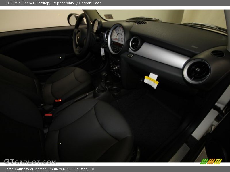 Pepper White / Carbon Black 2012 Mini Cooper Hardtop