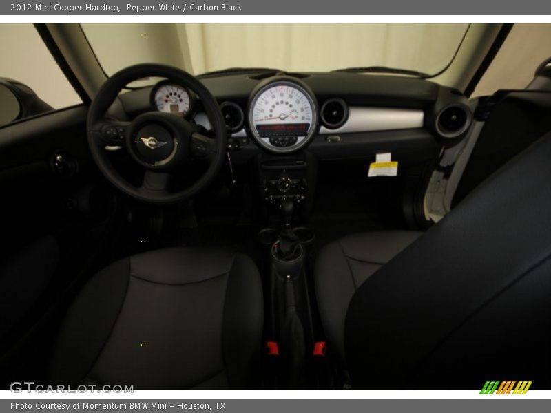 Pepper White / Carbon Black 2012 Mini Cooper Hardtop
