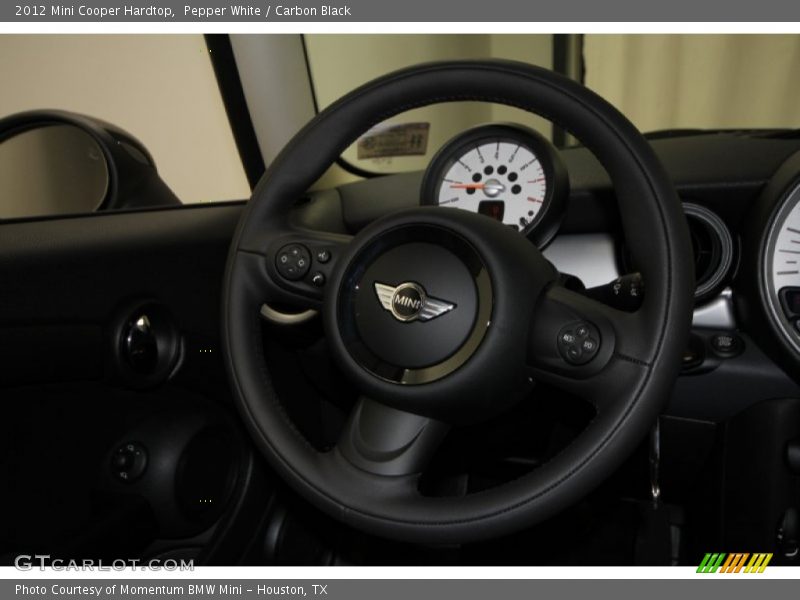 Pepper White / Carbon Black 2012 Mini Cooper Hardtop