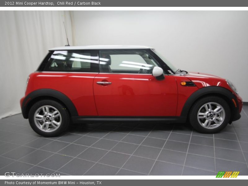 Chili Red / Carbon Black 2012 Mini Cooper Hardtop
