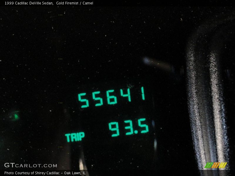 Gold Firemist / Camel 1999 Cadillac DeVille Sedan