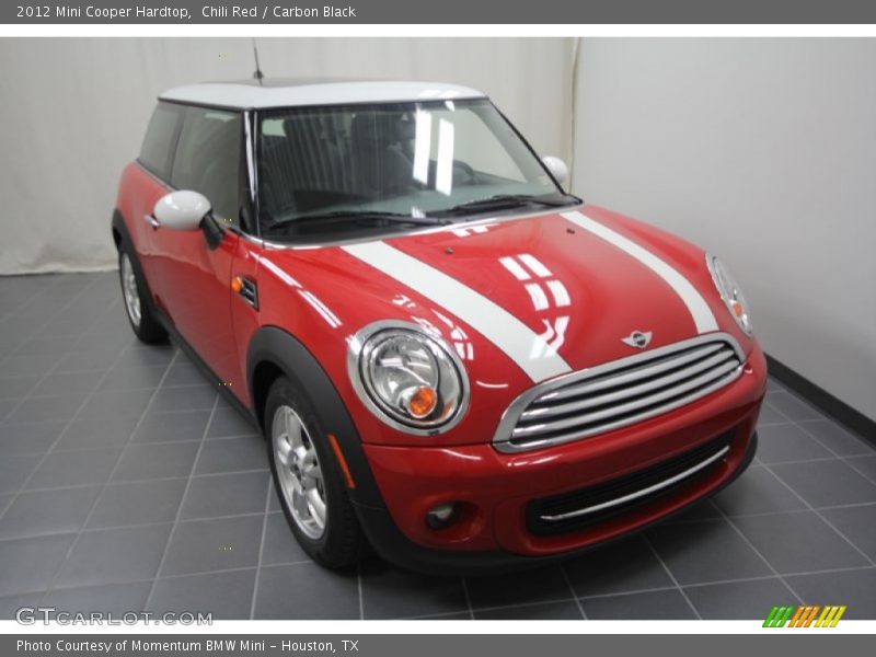Chili Red / Carbon Black 2012 Mini Cooper Hardtop