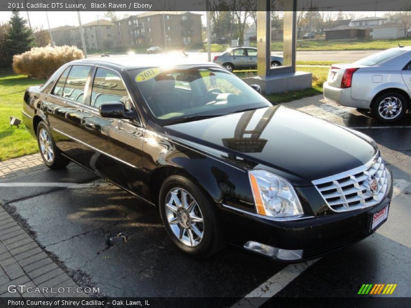 Black Raven / Ebony 2011 Cadillac DTS Luxury