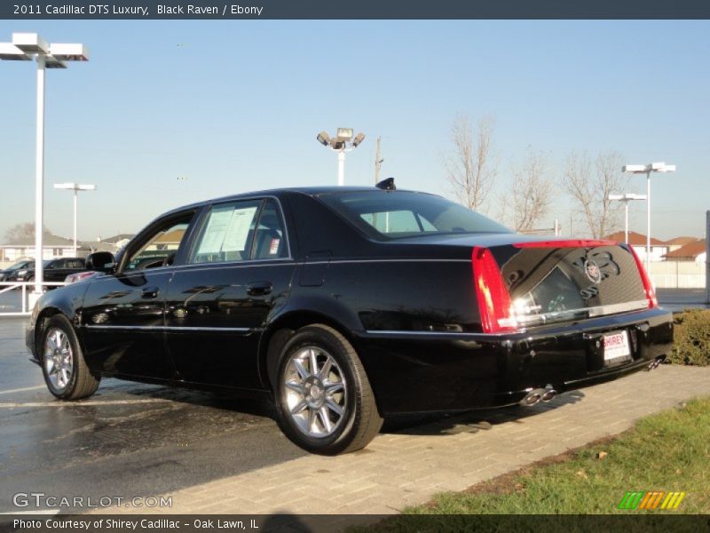 Black Raven / Ebony 2011 Cadillac DTS Luxury