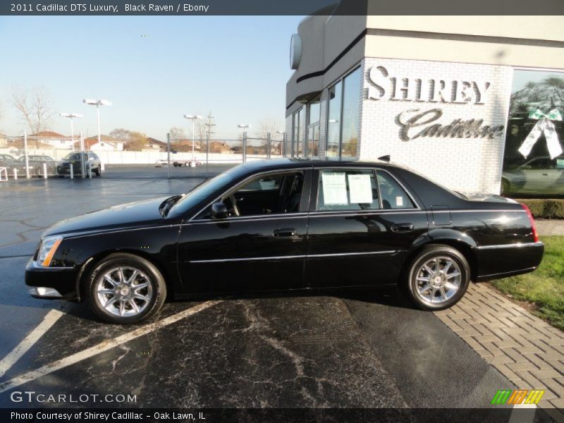 Black Raven / Ebony 2011 Cadillac DTS Luxury
