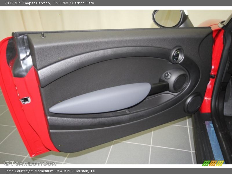 Chili Red / Carbon Black 2012 Mini Cooper Hardtop
