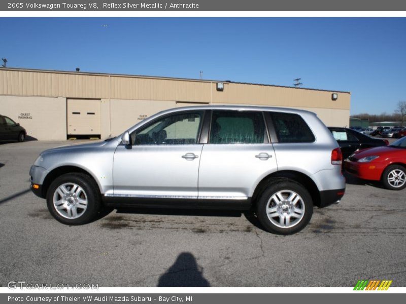 Reflex Silver Metallic / Anthracite 2005 Volkswagen Touareg V8