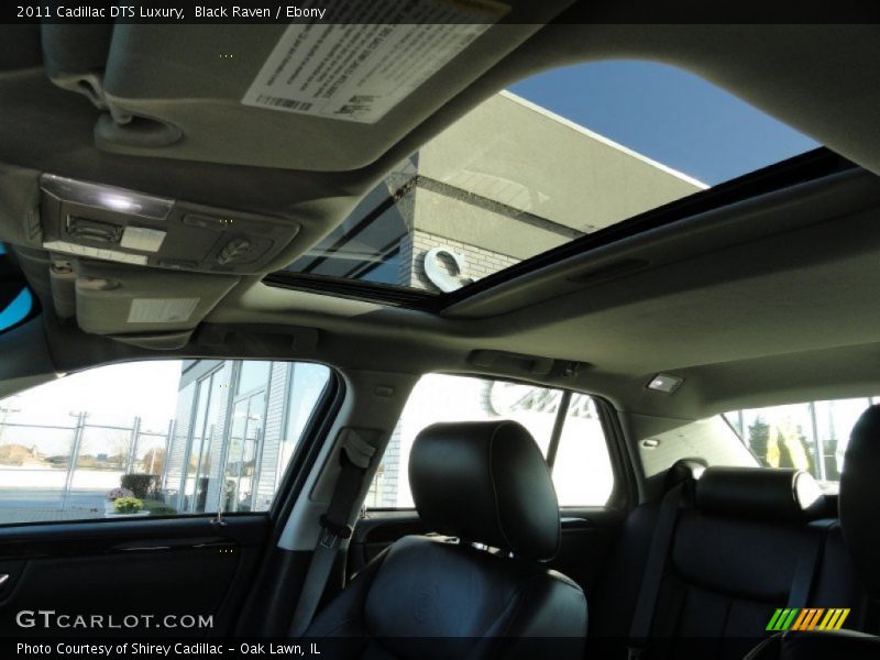 Black Raven / Ebony 2011 Cadillac DTS Luxury
