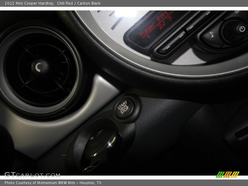 Chili Red / Carbon Black 2012 Mini Cooper Hardtop