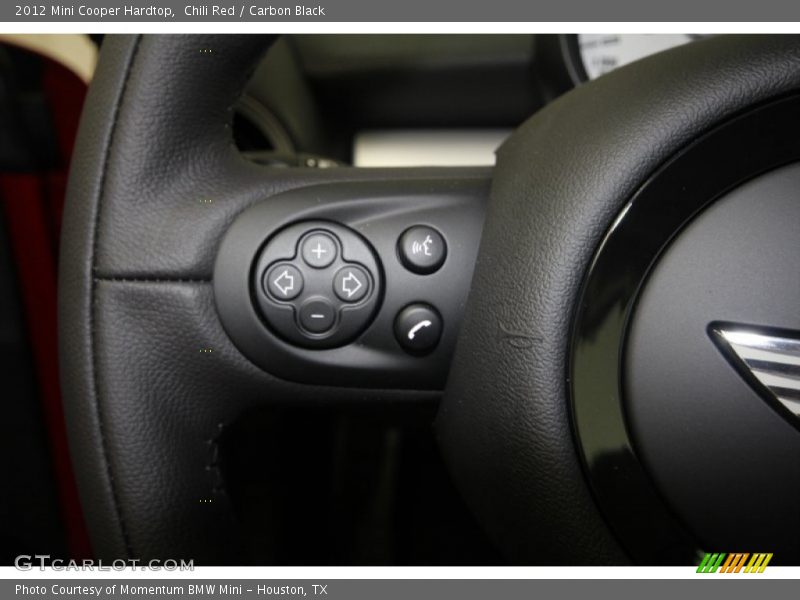 Chili Red / Carbon Black 2012 Mini Cooper Hardtop