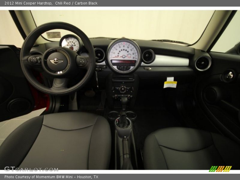 Chili Red / Carbon Black 2012 Mini Cooper Hardtop