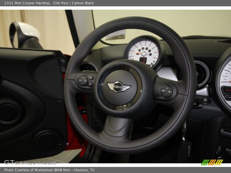 Chili Red / Carbon Black 2012 Mini Cooper Hardtop