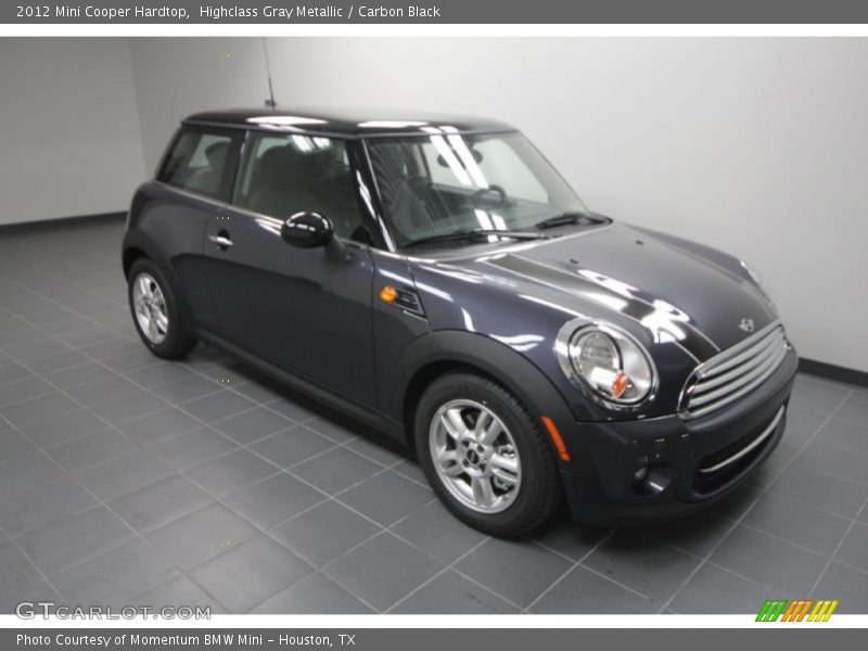 Highclass Gray Metallic / Carbon Black 2012 Mini Cooper Hardtop