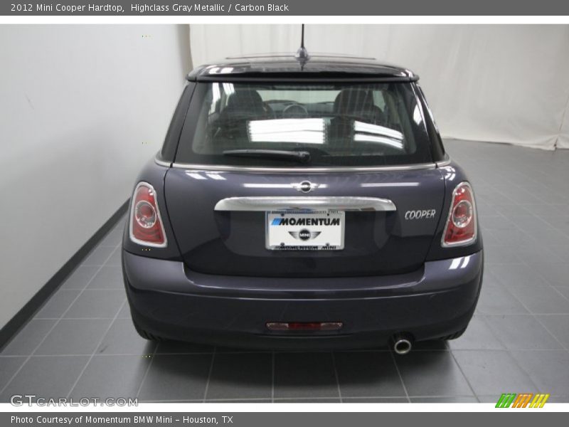 Highclass Gray Metallic / Carbon Black 2012 Mini Cooper Hardtop