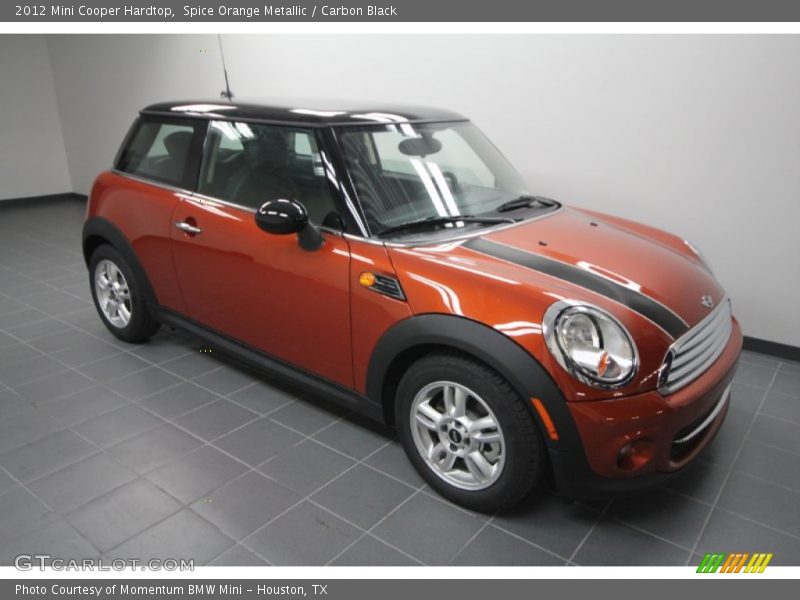  2012 Cooper Hardtop Spice Orange Metallic