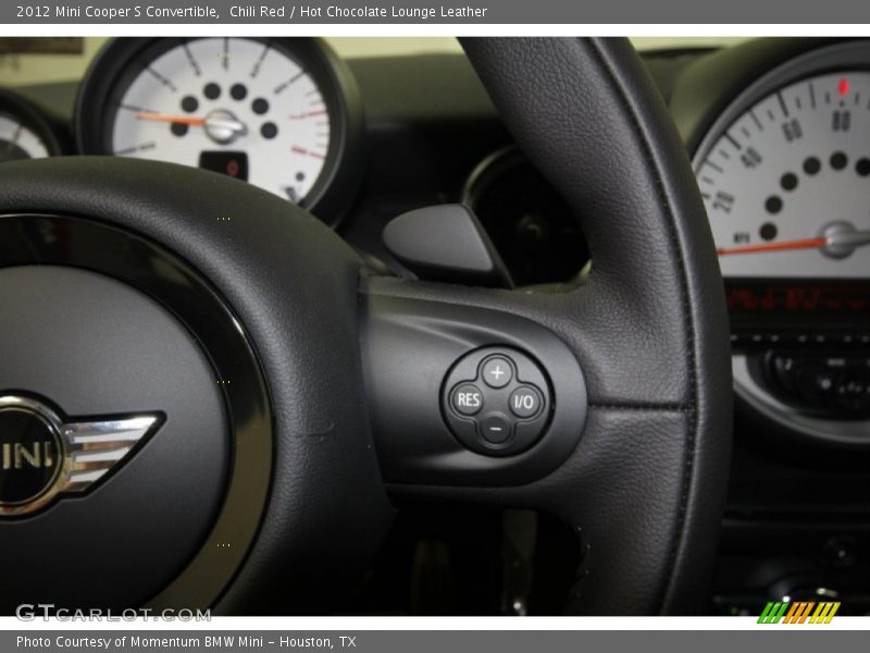 Chili Red / Hot Chocolate Lounge Leather 2012 Mini Cooper S Convertible