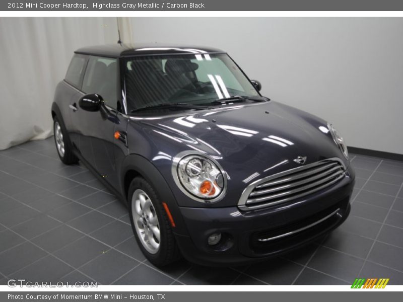 Highclass Gray Metallic / Carbon Black 2012 Mini Cooper Hardtop