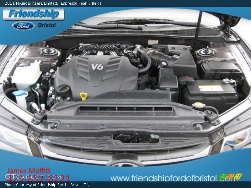 Espresso Pearl / Beige 2011 Hyundai Azera Limited