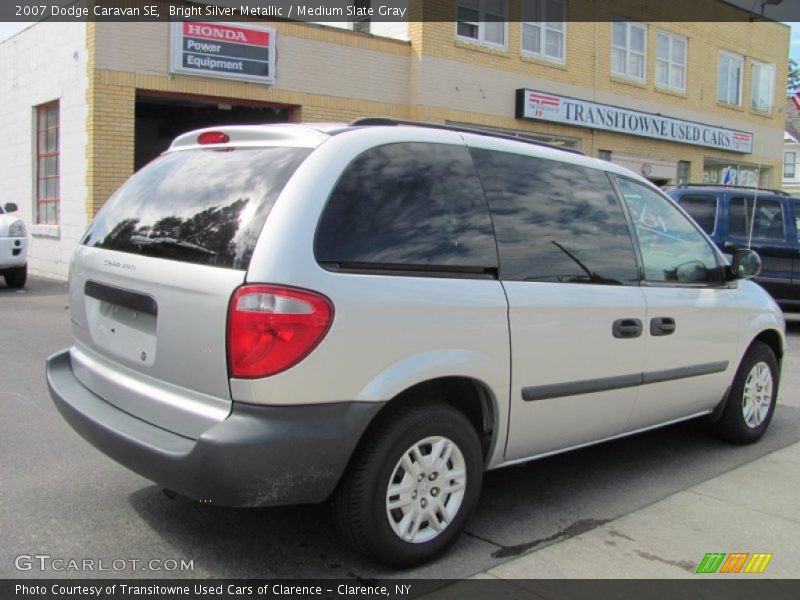 Bright Silver Metallic / Medium Slate Gray 2007 Dodge Caravan SE