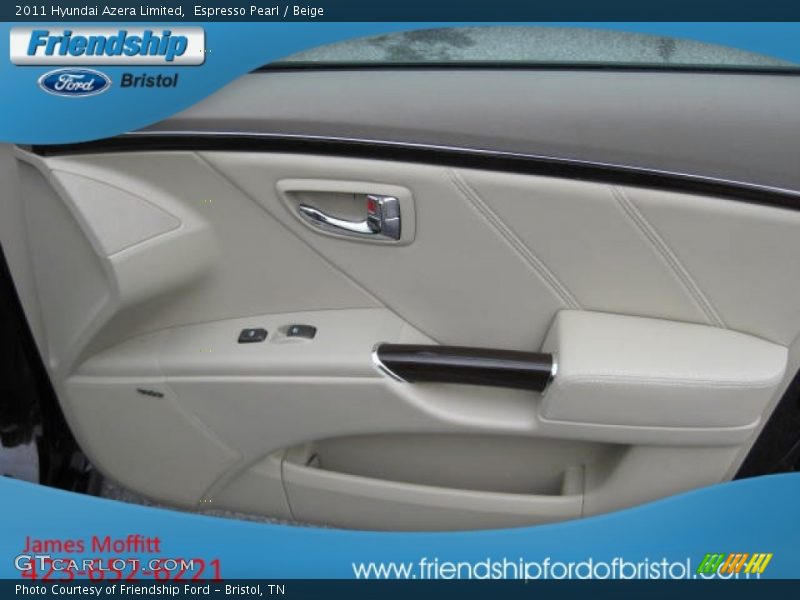 Espresso Pearl / Beige 2011 Hyundai Azera Limited