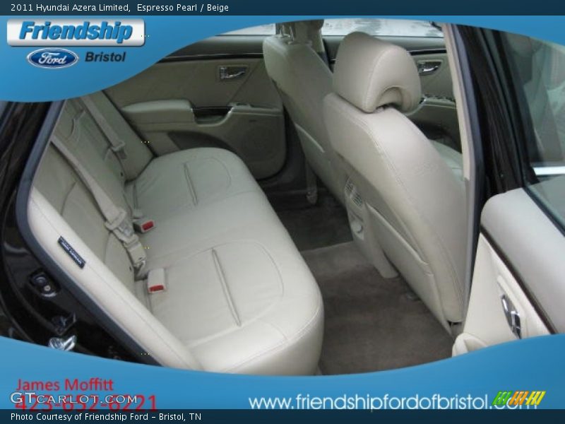 Espresso Pearl / Beige 2011 Hyundai Azera Limited