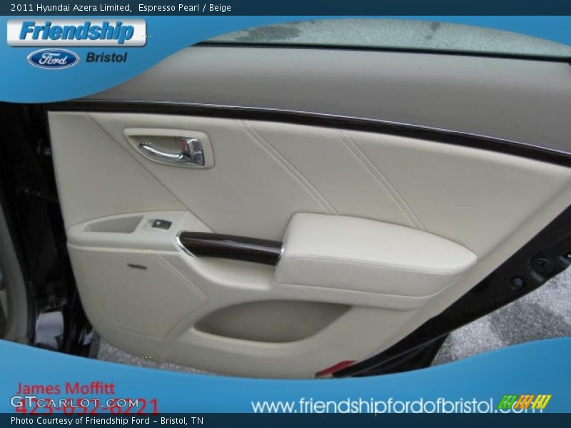 Espresso Pearl / Beige 2011 Hyundai Azera Limited