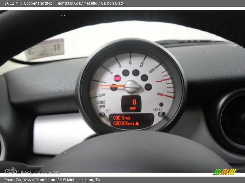 Highclass Gray Metallic / Carbon Black 2012 Mini Cooper Hardtop