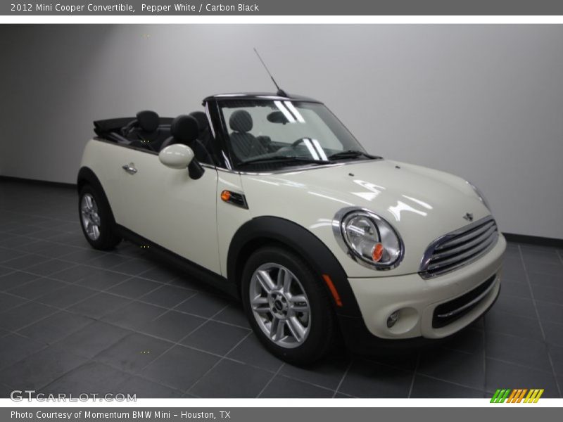  2012 Cooper Convertible Pepper White