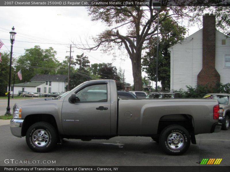 Graystone Metallic / Dark Titanium 2007 Chevrolet Silverado 2500HD LS Regular Cab