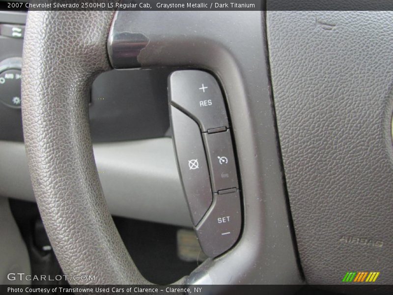 Graystone Metallic / Dark Titanium 2007 Chevrolet Silverado 2500HD LS Regular Cab