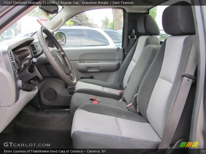  2007 Silverado 2500HD LS Regular Cab Dark Titanium Interior