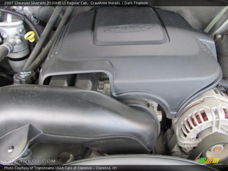 Graystone Metallic / Dark Titanium 2007 Chevrolet Silverado 2500HD LS Regular Cab