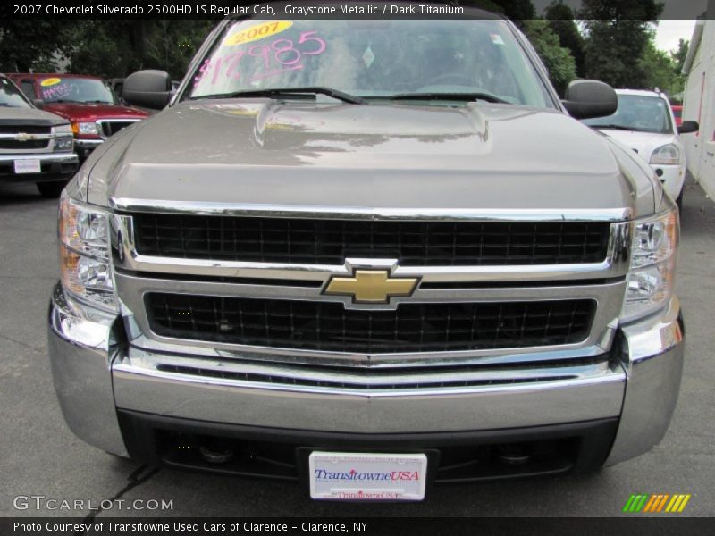 Graystone Metallic / Dark Titanium 2007 Chevrolet Silverado 2500HD LS Regular Cab