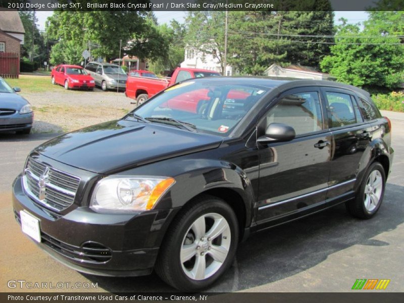 Brilliant Black Crystal Pearl / Dark Slate Gray/Medium Graystone 2010 Dodge Caliber SXT