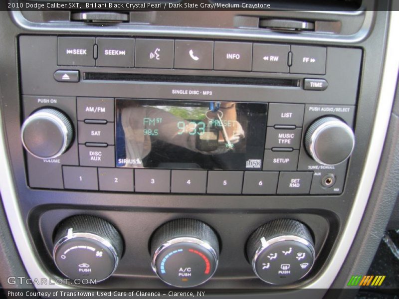 Brilliant Black Crystal Pearl / Dark Slate Gray/Medium Graystone 2010 Dodge Caliber SXT