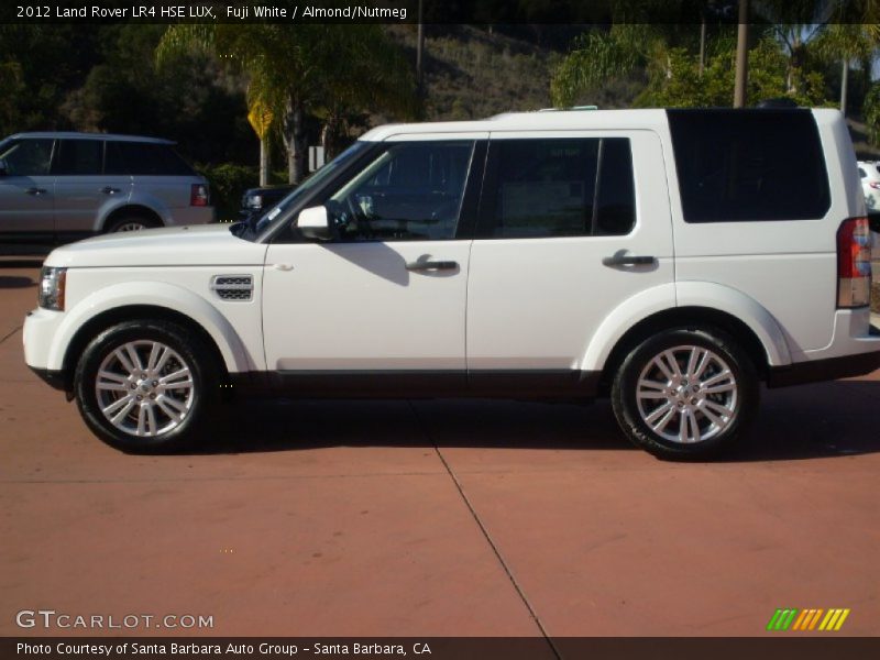 Fuji White / Almond/Nutmeg 2012 Land Rover LR4 HSE LUX
