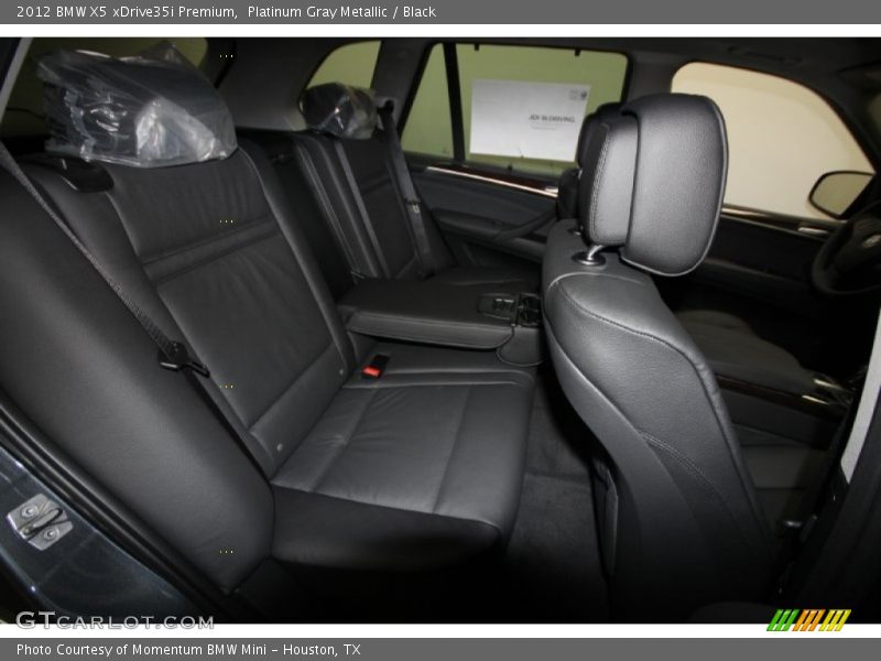 Platinum Gray Metallic / Black 2012 BMW X5 xDrive35i Premium