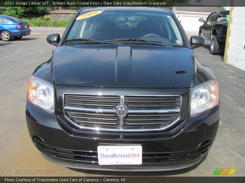Brilliant Black Crystal Pearl / Dark Slate Gray/Medium Graystone 2010 Dodge Caliber SXT