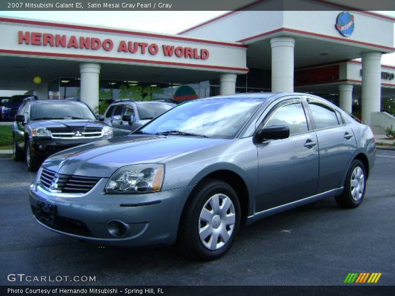 Satin Mesai Gray Pearl / Gray 2007 Mitsubishi Galant ES