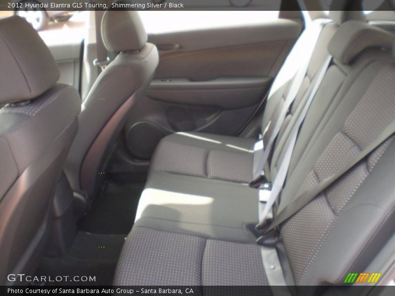 Shimmering Silver / Black 2012 Hyundai Elantra GLS Touring