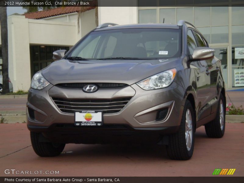 Chai Bronze / Black 2012 Hyundai Tucson GLS