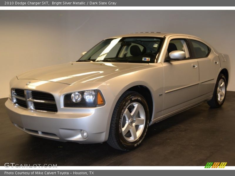 Bright Silver Metallic / Dark Slate Gray 2010 Dodge Charger SXT