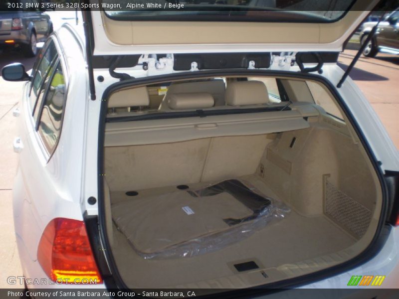  2012 3 Series 328i Sports Wagon Trunk